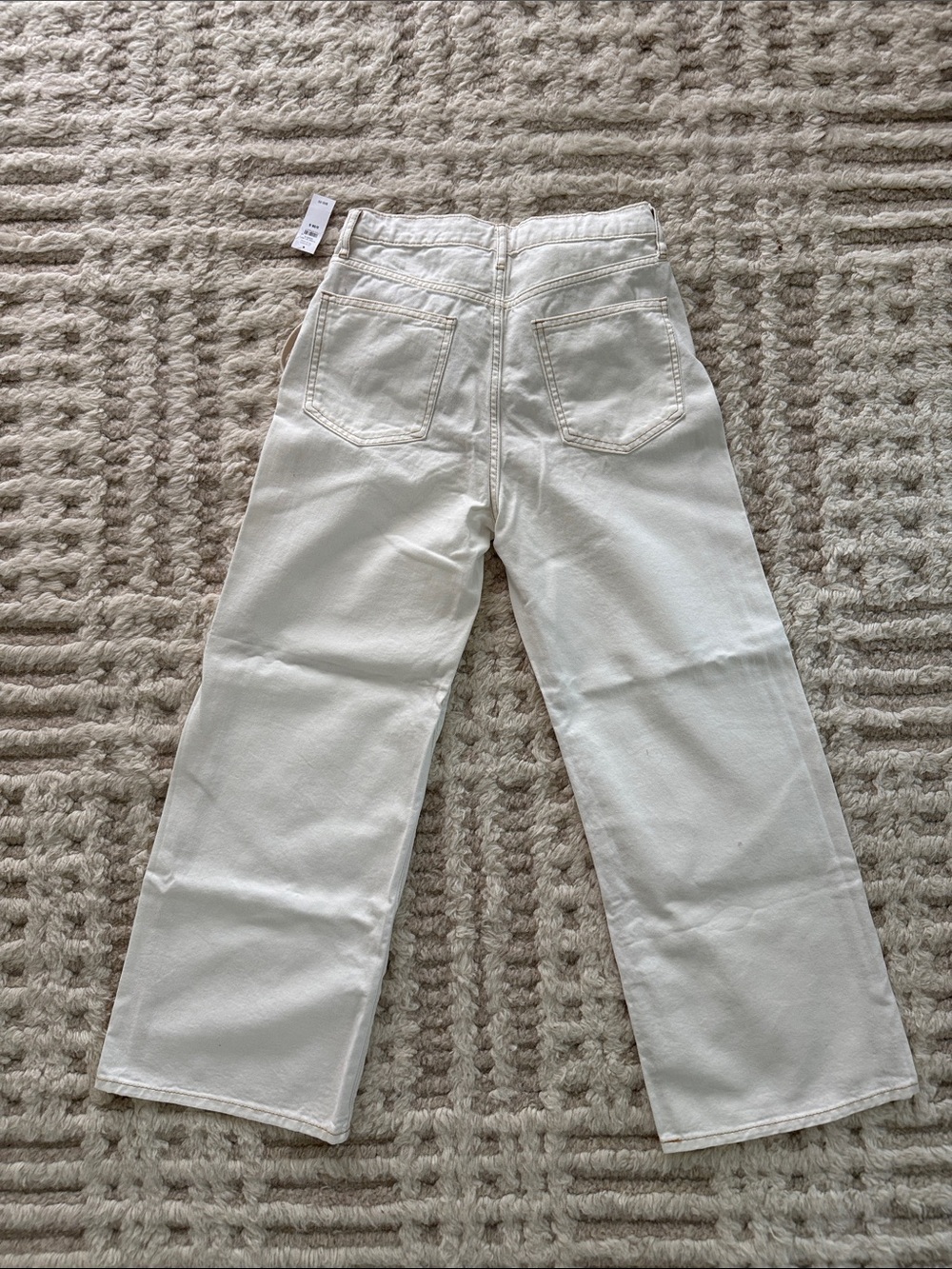 GAP High Rise Drawstring Wide-Leg Jeans - Picture 4 of 4